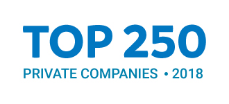 top 250 private companies 2018