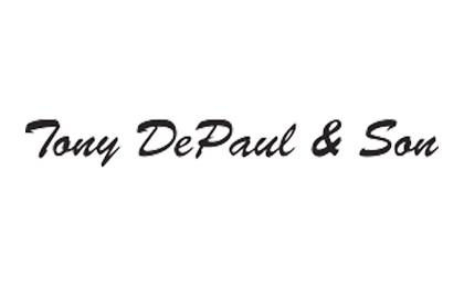 Tony Depaul & Son logo.